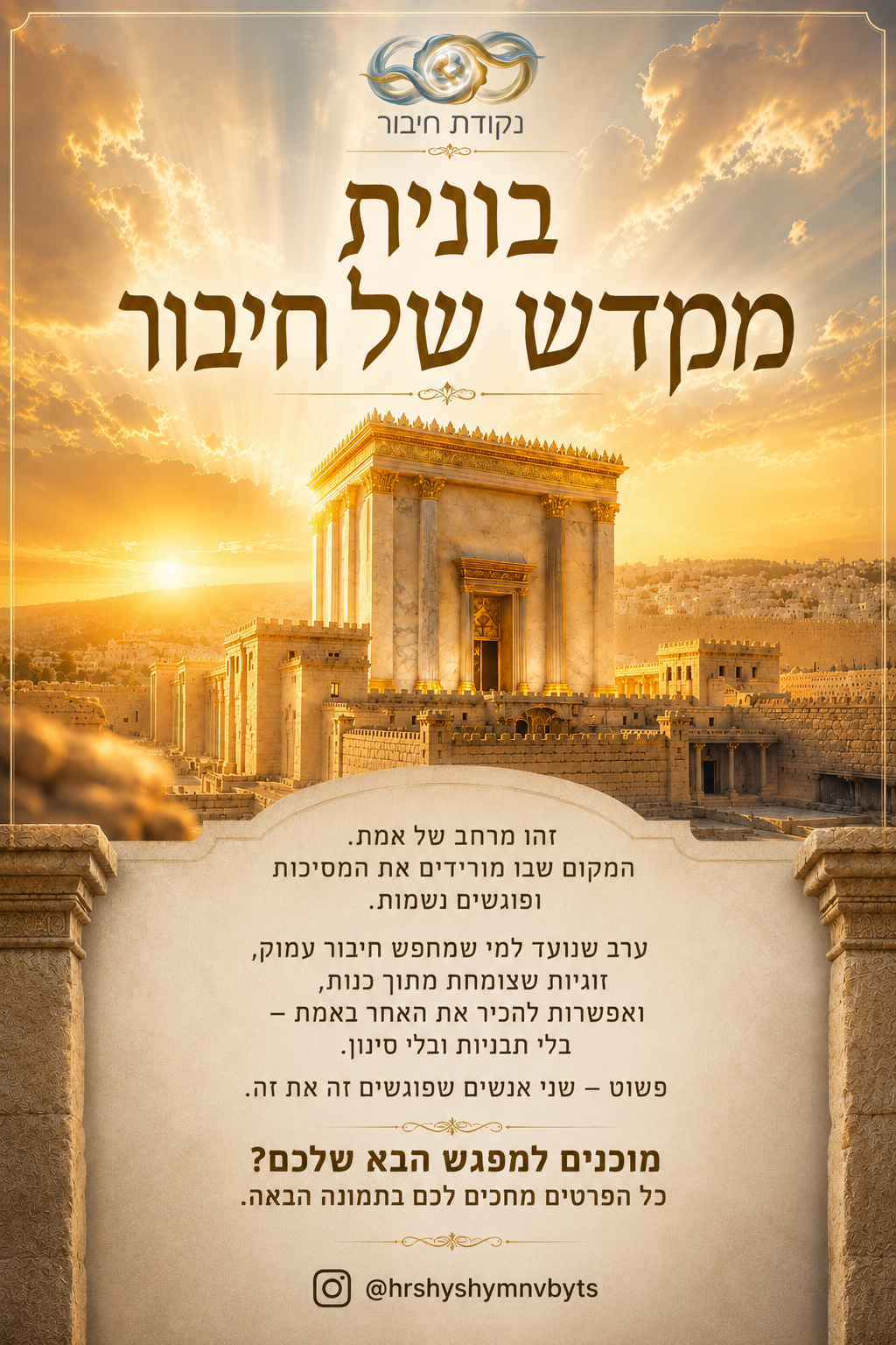 וריאציה נוספת לפלייר של נקודת חיבור
